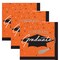 Creative Converting School Spirit Orange Graduation Beverage Napkins 108ct